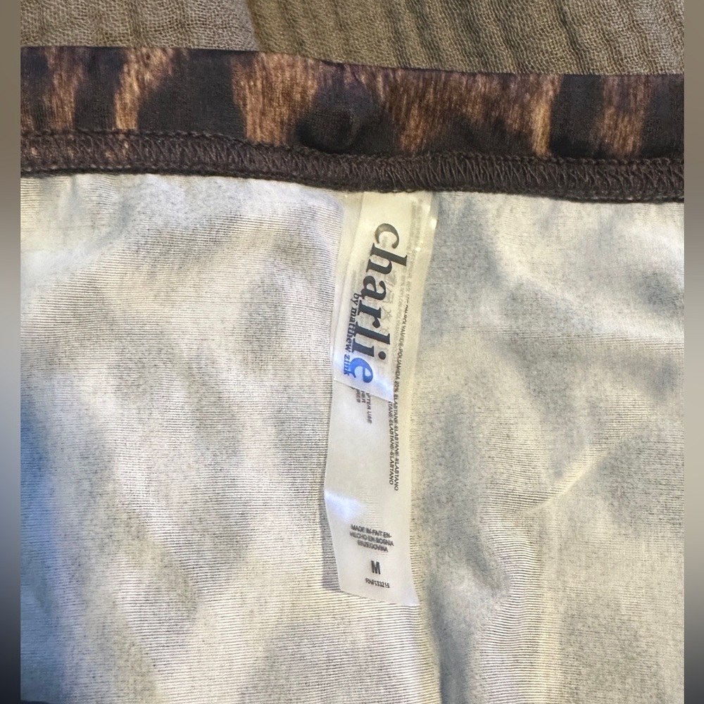 Charlie Leopard Print Swim Bikini Briefs - Picture 3 of 3